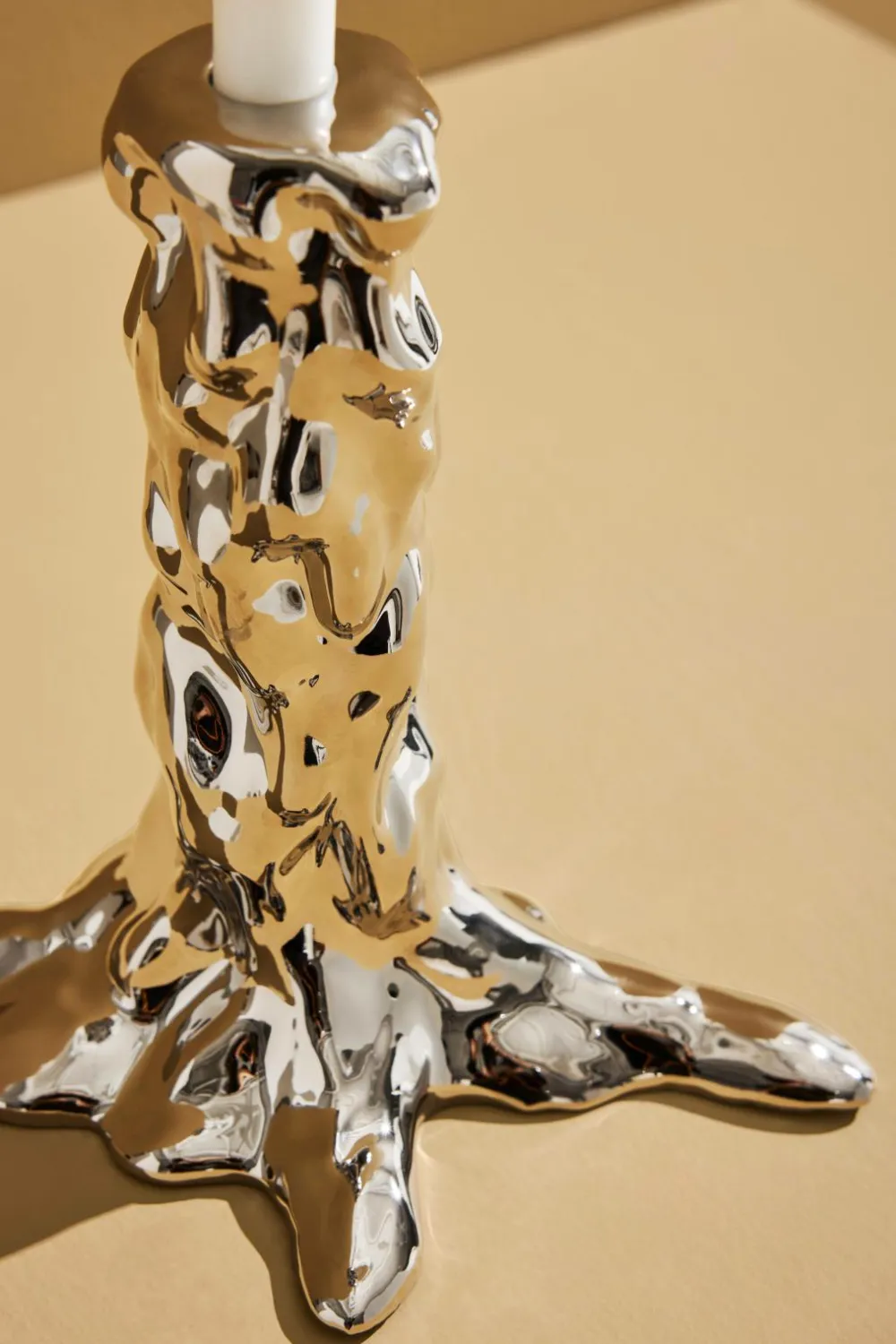 Pastill Lysestager & Lanterner-Bearnie lysestage stor