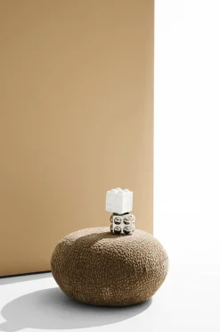 Pastill Puffer & Fodskamler-Bloom puff ø 72 cm