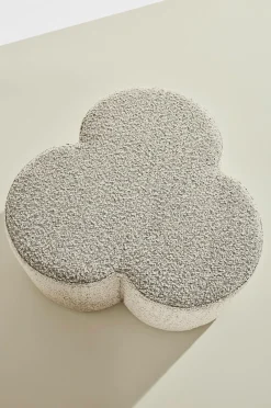 Pastill Puffer & Fodskamler-Bodhi puf i bouclé ø 70 cm