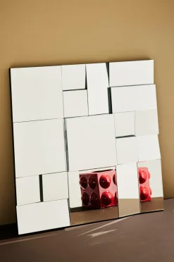 Pastill Spejle-Farrah spejl 90x90 cm