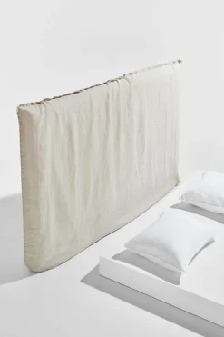 Pastill Møbeltekstiler-Lou betræk till sengegavl, fransk hør