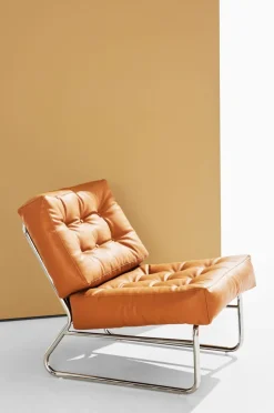 Pastill Sofaer & Lænestole-Luca lænestol i vegansk læder