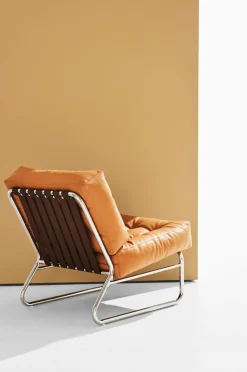 Pastill Sofaer & Lænestole-Luca lænestol i vegansk læder