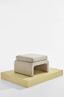 Pastill Puffer & Fodskamler-Mika puf bouclé