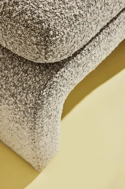 Pastill Puffer & Fodskamler-Mika puf bouclé