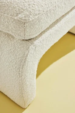 Pastill Puffer & Fodskamler-Mika puf bouclé