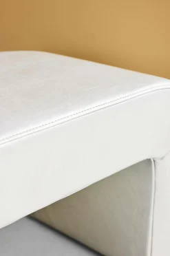 Pastill Stole & Skamler-Odette bænk vegansk læder 120 cm