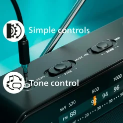 Philips Tv, Lyd & Det Smarte Hjem-Klassisk køkkenradio Net- eller batteridrevet