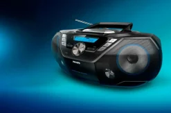 Philips Tv, Lyd & Det Smarte Hjem-CD Soundmachine med Bluetooth, kassettebånd, USB og radio