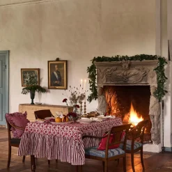 PICK A POPPY Bordtekstiler-Dug Damson