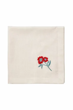 PICK A POPPY Bordtekstiler-Serviet 4 pack Cottage Flower
