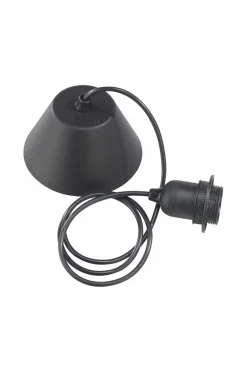 PR Home Lampetilbehør-Loftophæng Base sort ledning 2,1 m