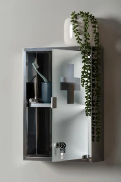 Present Time Badeværelsestilbehør-Vægskab Medicine