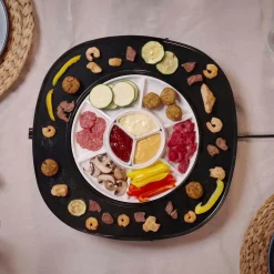 Princess Små Køkkenmaskiner-Bordgrill Table Chef Pirouette 45x47,5cm 1000W