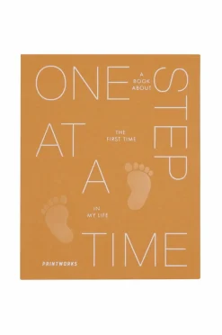 PRINTWORKS Småopbevaring-Et skridt ad gangen - En bog om den første tid i mit liv