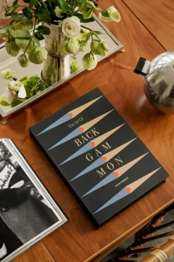 PRINTWORKS Pynteting-Klassisk - Backgammon-kunsten, antracit