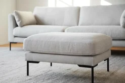 Rowico Home Puffer & Fodskamler-Corwin fodskammel