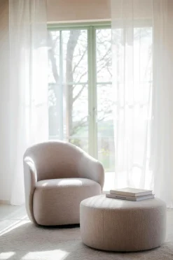 Rowico Home Puffer & Fodskamler-Joplin Puf Ø70