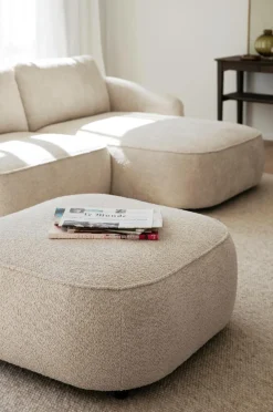 Rowico Home Puffer & Fodskamler-Norris fodskammel