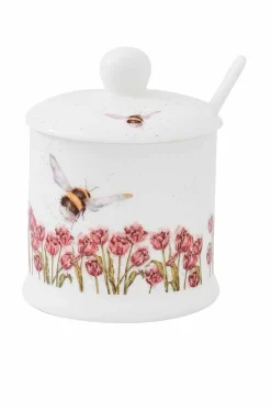 Royal Worcester Køkkenopbevaring-Opbevaringskrukke og ske Wrendale Designs Bumble Bee