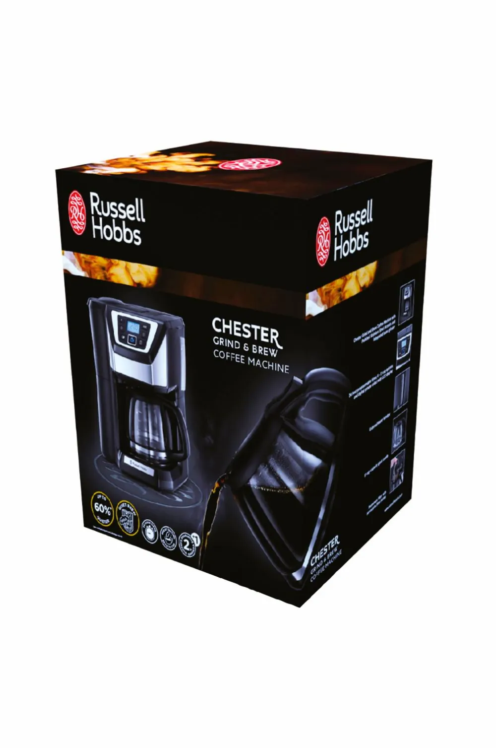 Russell Hobbs Kaffe- & Espressomaskiner-Kaffemaskine Grind&Brew