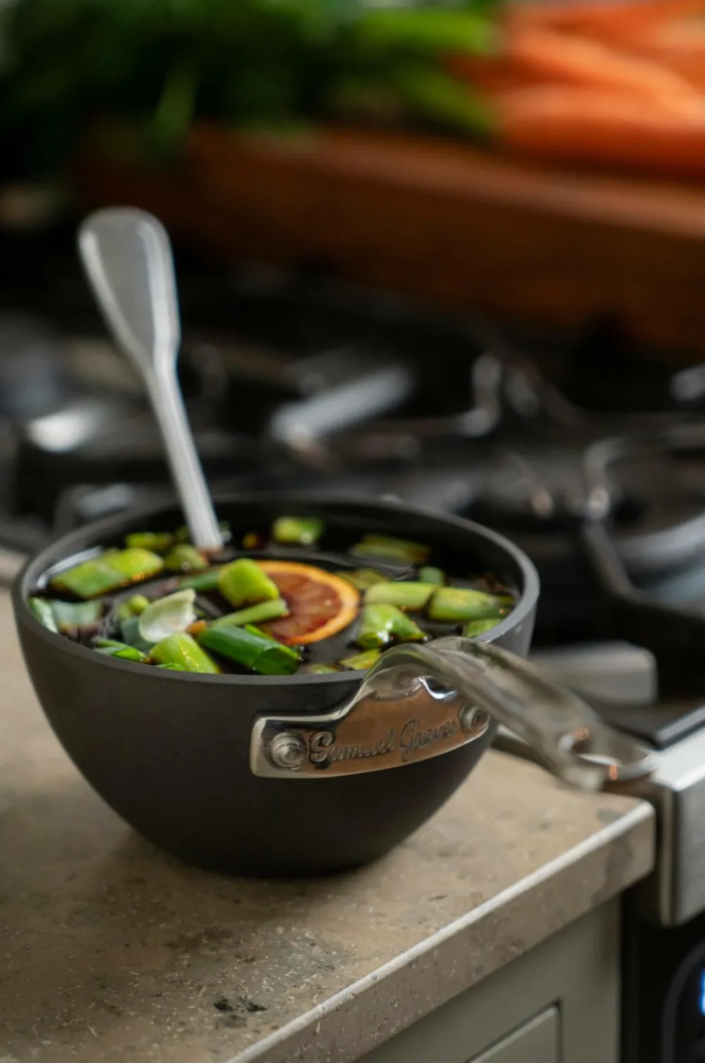 Samuel Groves Pander & Gryder-Mini gryde i kulstofstål 12 cm