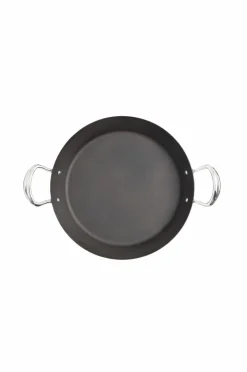 Samuel Groves Pander & Gryder-Paellapande i kulstofstål, 30 cm