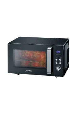 Severin Mikrobølgeovne-Mikroovn 25l 900w Glaskeramisk bundplade Mw7763