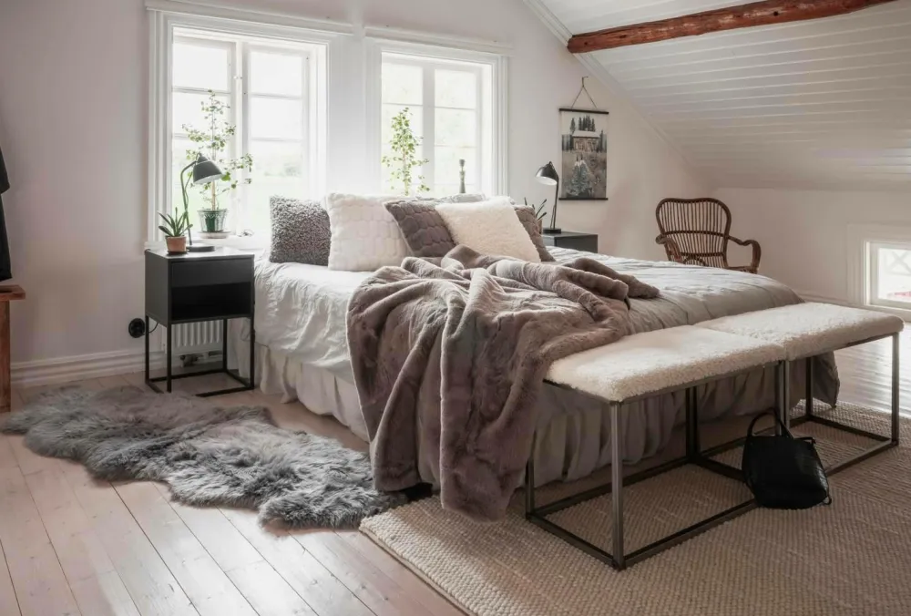 Skinnwille Skind & Skindtæpper-Fåreskind Gently Dobbelt