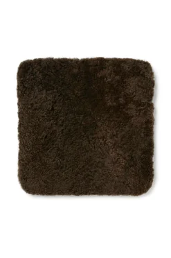 Skinnwille Møbeltekstiler-Fåreskindshynde firkantet Curly