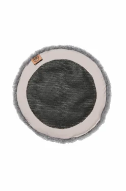 Skinnwille Udemøbler & Have|Møbeltekstiler-Fåreskindspude rund krøllet 4-pak