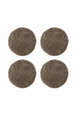 Skinnwille Udemøbler & Have|Møbeltekstiler-Fåreskindspude rund krøllet 4-pak