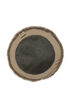 Skinnwille Udemøbler & Have|Møbeltekstiler-Fåreskindspude rund krøllet 4-pak