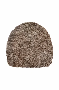 Skinnwille Møbeltekstiler-Hynde fåreskind formet Curly