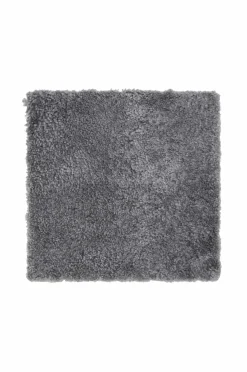 Skinnwille Møbeltekstiler-Pelshynde fåreskind firkantet Curly