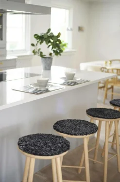 Skinnwille Møbeltekstiler-Pelshynde fåreskind rund Curly