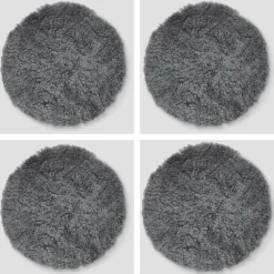 Skinnwille Udemøbler & Have|Møbeltekstiler-Rund siddepude Curly 4-pak