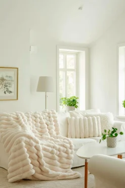 Skinnwille Tæpper & Plaider-Tæppe Liny