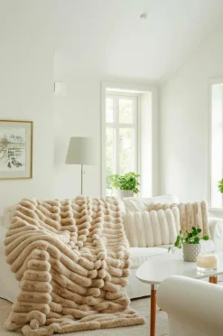 Skinnwille Tæpper & Plaider-Tæppe Liny