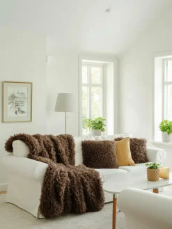 Skinnwille Tæpper & Plaider-Tæppe Wooly