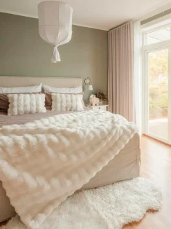 Skinnwille Skind & Skindtæpper-Tæppeimitation Wooly 180cm