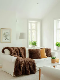 Skinnwille Skind & Skindtæpper-Tæppeimitation Wooly 180cm