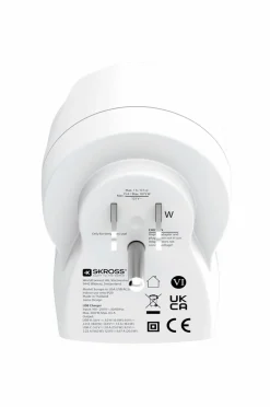 SKROSS Mobiltelefoner, Tablets & Tilbehør-Rejseadapter USB-A/USB-C 20W