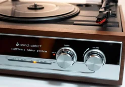 Soundmaster Tv, Lyd & Det Smarte Hjem-Pladespiller med radio og indbyggede højttalere Pl186h