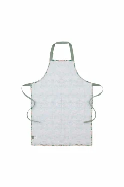 Spode Køkkentekstiler-Forklæde Morris & Co Strawberry Thief Cochineal /Willow