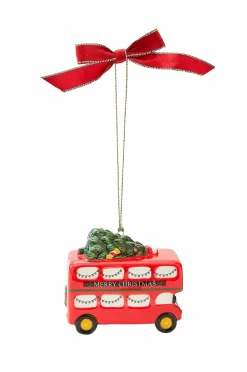 Spode Julepynt-Ornament Christmas Tree All Things British Double Decker Bus