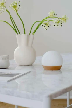 Spring Copenhagen Genopladelige Lamper-Bærbar Bordlampe Spring Snowball Big Ø11 cm