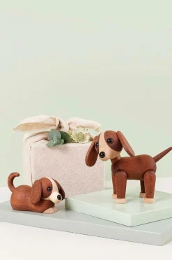 Spring Copenhagen Pynteting-Trædekoration Jojo Hvalp 5 cm