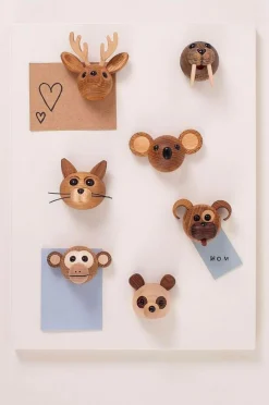 Spring Copenhagen Pynteting-Træmagnet Magnetic Jolly Abe 4,5 cm