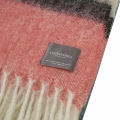Stackelbergs Tæpper & Plaider-Plaid mohairstribe